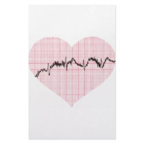 Heart Beat IV stationery