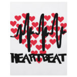 heart beat love hearts flyers