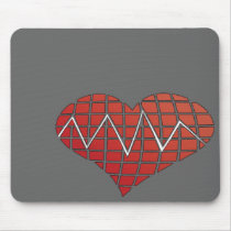 Heart Beat mousepads