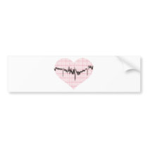 Heart Beat VI bumper stickers