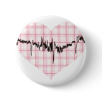 Heart Beat VI buttons by thedustyphoenix Heart Beat VI buttons