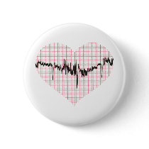 Heart Beat VI buttons by thedustyphoenix Heart Beat VI buttons