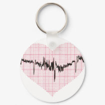 Heart Beat VI keychains by thedustyphoenix Heart Beat VI keychains