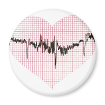 Heart Beat VI magnets by thedustyphoenix Heart Beat VI magnets