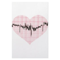 Heart Beat VI Stationery Paper