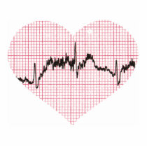 Heart Beat VII Acrylic Cut Out