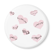 Heart Beats magnets