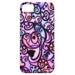 Heart Beats Singing, Stained Glass style iPhone 5 Covers