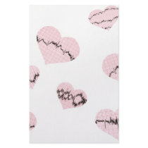 Heart Beats stationery