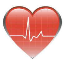 Heart Beats Sticker
