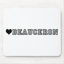 (heart) BEAUCERON Mouse Mats
