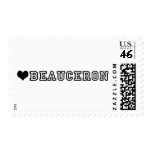 (heart) BEAUCERON Postage Stamp