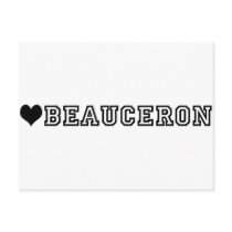 (heart) BEAUCERON Post Card