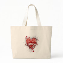 Heart Belarus Tote Bag