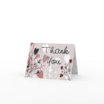 Heart Blossoms Card - Thank You