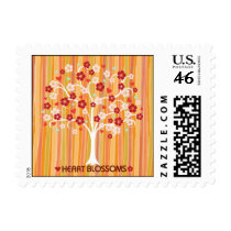 Heart Blossoms Design Stamp
