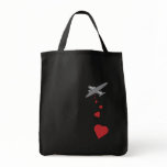 Heart Bomber - Make Love Not War Bags
