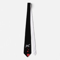 Heart Bomber - Make Love Not War Neck Ties