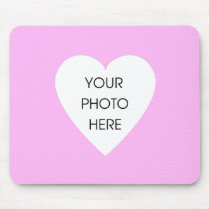 Heart Border Mousepad Template - Pink by scribbleprints Heart Border Mousepad Template - Pink