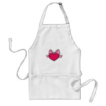 Heart&Bow Apron aprons