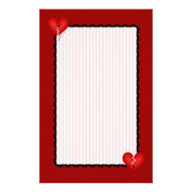 Heart Breaker Anti-Valentine Custom Stationery