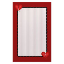 Heart Breaker Anti-Valentine stationery