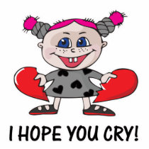 heart breaker hope u cry photo sculptures