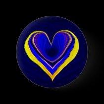 Heart Bright Button buttons