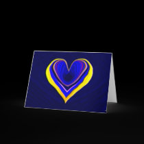 Heart Bright Greeting Card cards