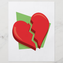 Heart Broken Custom Flyer