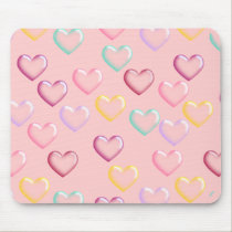 Heart Bubbles mousepads