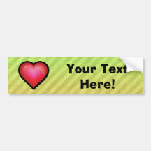 Heart Bumper Stickers