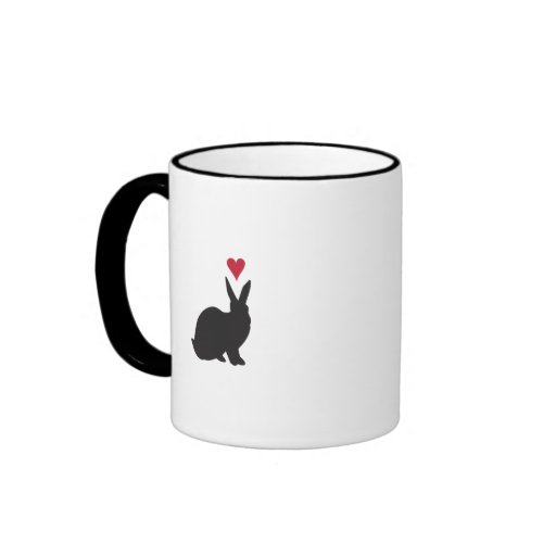 Heart Bunneh Coffee Mug