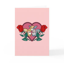 Heart Bunny cards