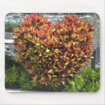Heart bush Mouse Pad mousepads by Jenn_mcnulty Heart bush Mouse Pad mousepads