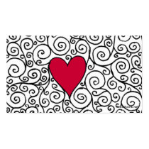 Heart Business Card business cards
