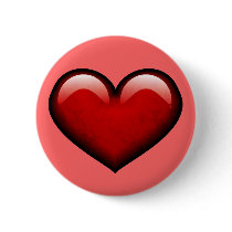 Heart Button by RespectTheSoul Heart Button