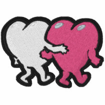 Heart Butts Arm in Arm Pocket Size embroidered shirts by silly_strings Heart Butts Arm in Arm Pocket Size embroidered shirts