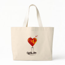 Heart Candle bags