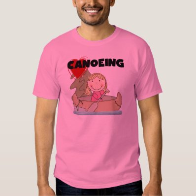 Heart Canoeing Tshirts and Gifts