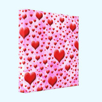 Heart canvas prints