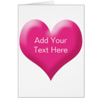 heart card template