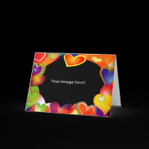Heart Card Template cards