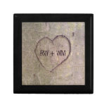 Heart Carved in a Tree gift boxes