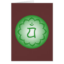 Heart Chakra - Anahata Greeting Cards