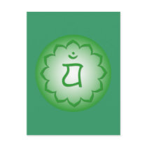 Heart Chakra - Anahata Post Card
