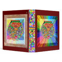 Heart Chakra 3 Ring Binder