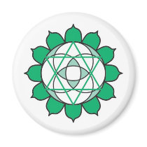 Heart Chakra Magnet by sacredchakras Heart Chakra Magnet