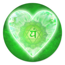 Heart Chakra stickers by JamesCreations Heart Chakra stickers