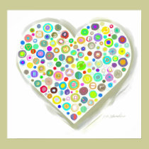 Heart Circles posters